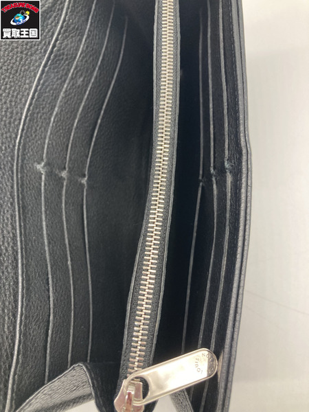 LOUIS VUITTON ルイヴィトン LV M60143 マヒナ ポルトフォイユ・イリス ノワール 長財布 サイフ 