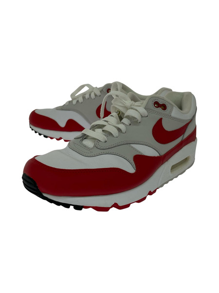 NIKE スニーカー AJ7695-100 AIR MAX 90/1 /UNIVERSITY RED (27.5)