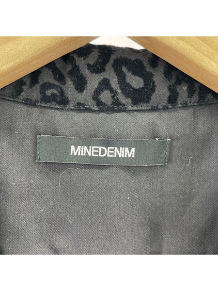 MINEDENIM 半袖シャツ 半袖シャツ 黒