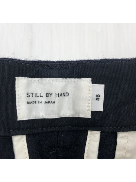 STILL BY HAND 1タックサイドポケットパンツ　