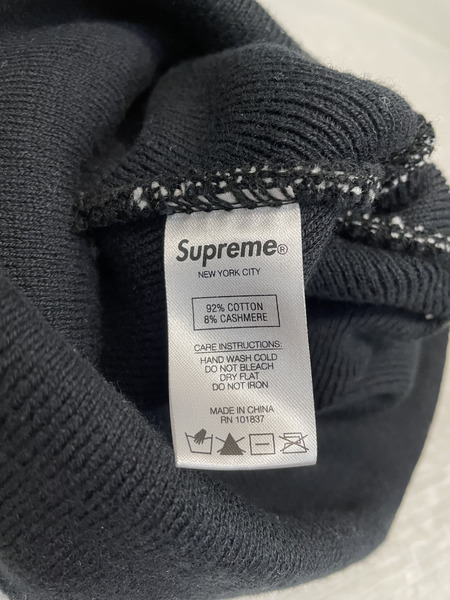 Supreme 24AW Big Logo Beanie ビッグロゴビーニー ブラック[値下]