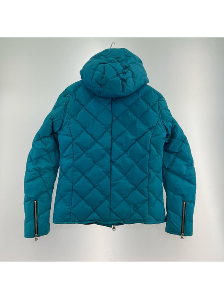 ISAMUKATAYAMA BACKLASH ダウンジャケット カンガルーレザーダウンジャケット (4) 青