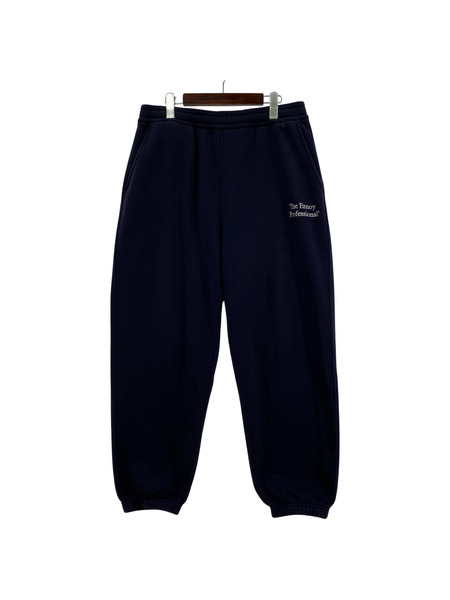 THE ENNOY PROFESSIONAL 25SS ロゴ刺繍スウェットパンツ L 紺