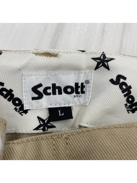 schott パンツ チノパン/ベージュ