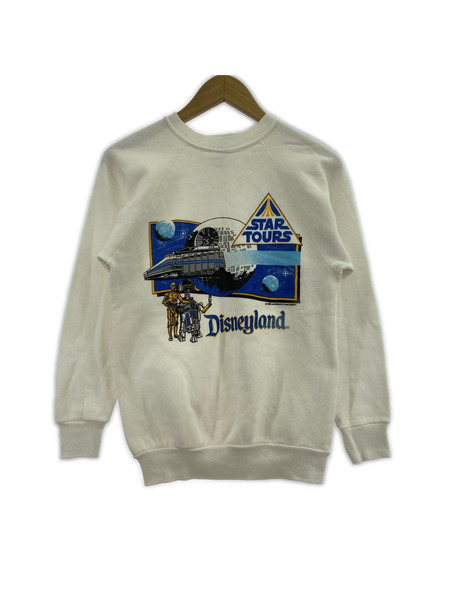 OLD・VINTAGE スウェット・トレーナー 80's USA製 STAR TOURS (S)