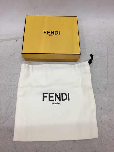 FENDI/セレリア ピ-カブー レザー サイフ/ベージュ