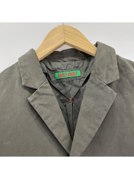 CASEY-CASEY 製品染メ セットアップ M グレー[値下]