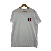 MONCLER 半袖Tシャツ・カットソー MAGLIA T-SHIRT フランス国旗 L 白