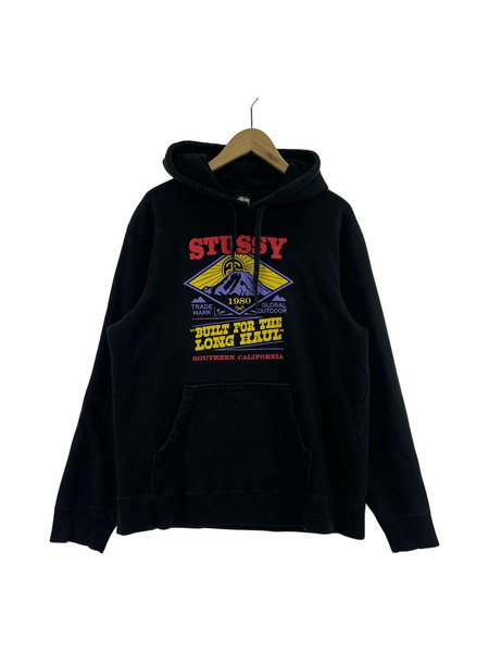 STUSSY パーカー (XL) BLK[値下]