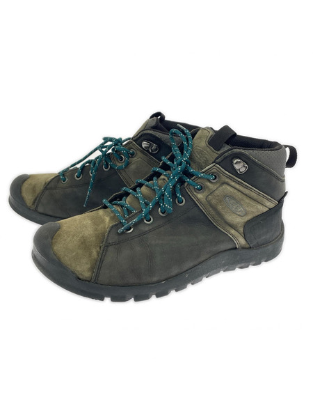 KEEN ブーツ Citizen mid ブーツ カーキ 27.5cm