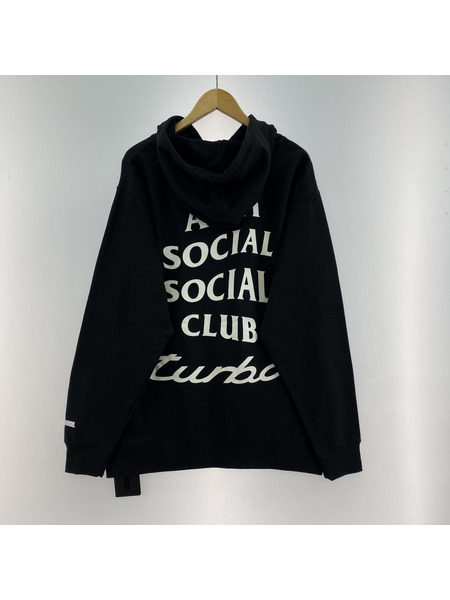 ANTI SOCIAL SOCIAL CLUB NEIGHBORHOOD POパーカー 黒[値下]