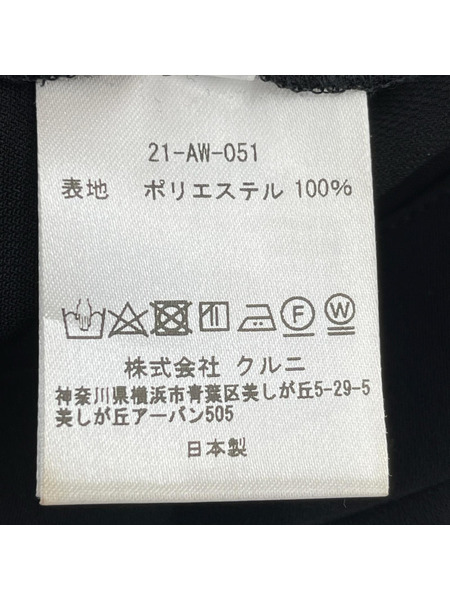 CULLNI 21AW TIELOCKEN JKT 21-AW-051 黒 (1)