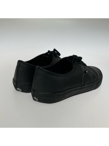VANS スニーカー V44CF LEA AUTHENTIC LEATHER BLK 27.0