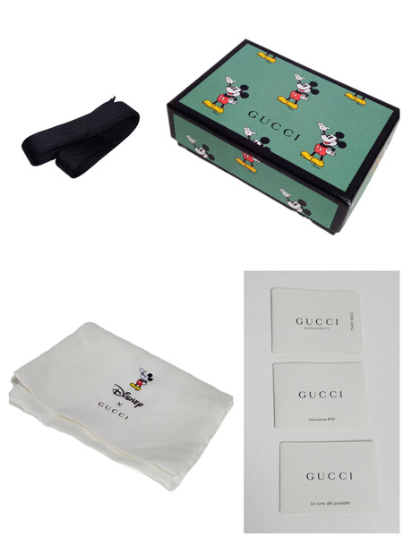 GUCCI×DISNEY GGスプリーム 二つ折り財布
