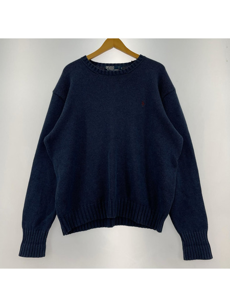 POLO RALPH LAUREN ニット・セーター ニットセーター/コットン/LL
