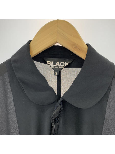 BLACK COMME des GARCONS シアーフリルテーラードジャケット 1K-J027(S)[値下]