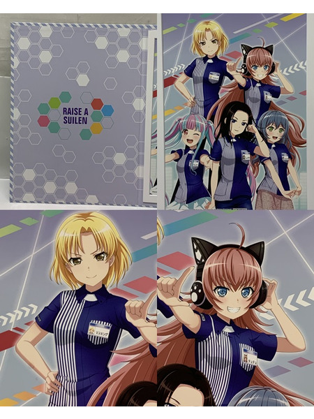 バンドリ！ ×ローソン オリジナルイラストボード RAISE A SUILEN 本体のみ ダメージあり BanG Dream！ ガールズバンドパーティ！ レイズ ア スイレン[値下]