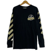 OFF-WHITE 長袖Tシャツ・カットソー BLK