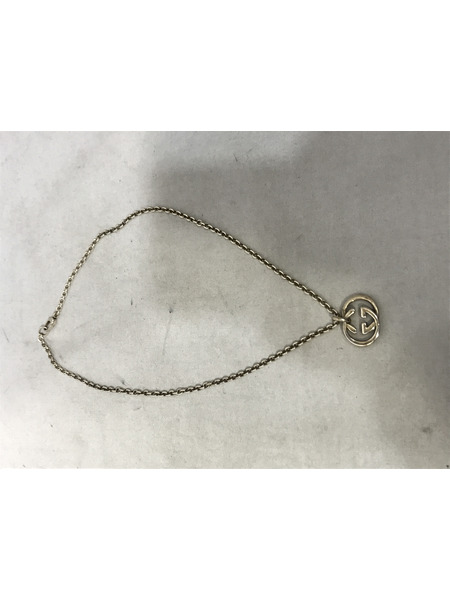 アクセサリー GUCCI インターロッキング GGロゴネックレス Ag925