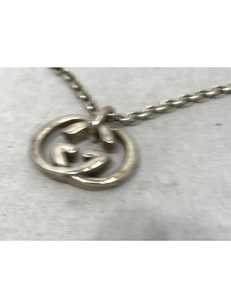 アクセサリー GUCCI インターロッキング GGロゴネックレス Ag925