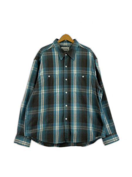 WACKO MARIA 長袖シャツ 24SS FLANNEL REGULAR COLLAR SHIRT (XXL)