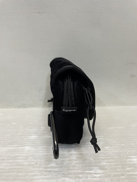 Supreme 25AW Velvet Mini Pouch Black ミニポーチ 黒