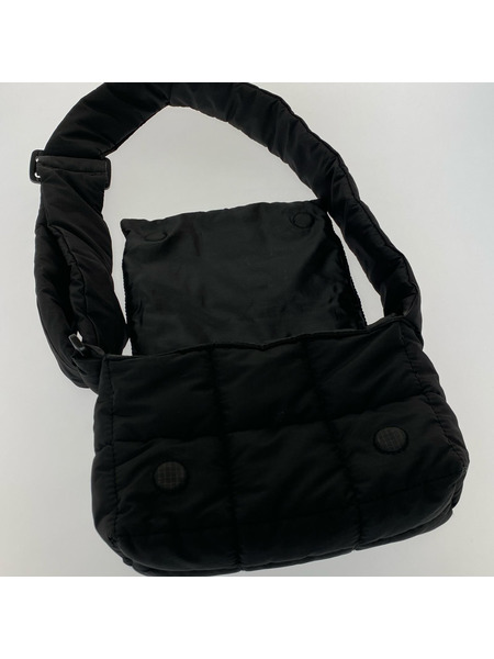 1piu1uguale3 RELAX ショルダーバッグ キルティング 黒