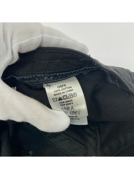 STUSSY キャップ Built Tough Low Pro Cap/ブラック
