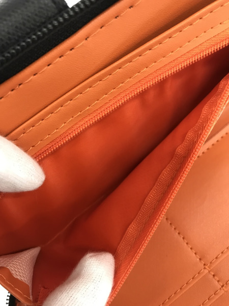 BEAMS レザーウォレット BLK[値下]