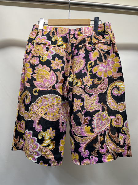 GUCCI ペイズリー柄リネンショートパンツ　 44