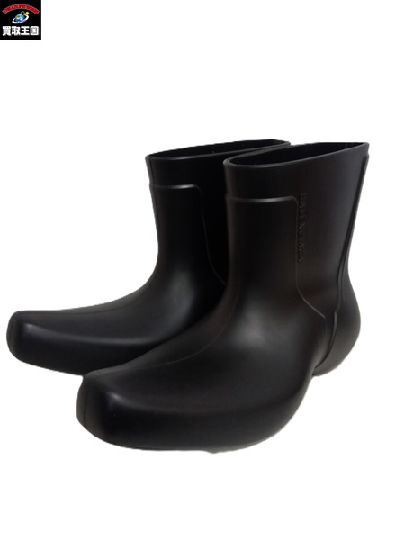 BALENCIAGA/ラウンドトゥラバーブーツ/42
