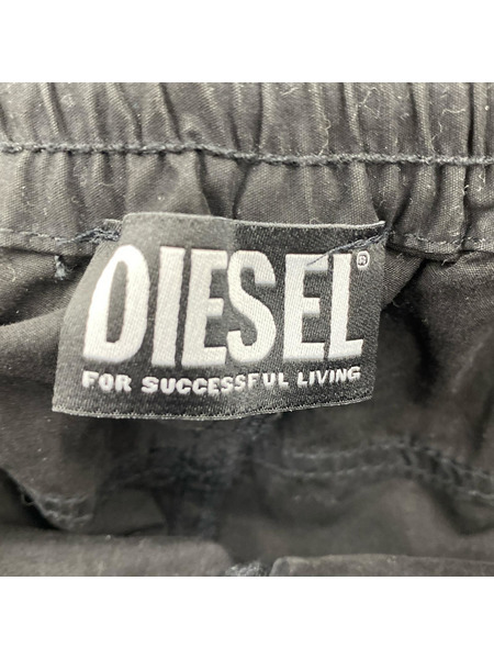 DIESEL パンツ コットン カーゴパンツ 黒