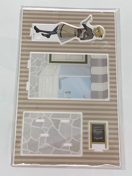 機動戦士ガンダムSEED FREEDOM カフェ アクリルジオラマ カガリ・ユラ・アスハ 未開封 ガンダムシード フリーダム アクリルスタンド アクスタ