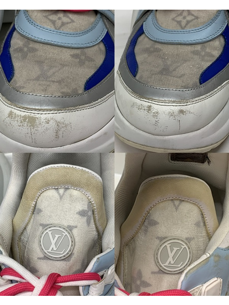 LV LVアークライトライン スニーカー Size41 GO0199 本体のみ ダメージあり ルイ ヴィトン LOUIS VUITTON  靴 ローカットスニーカー
