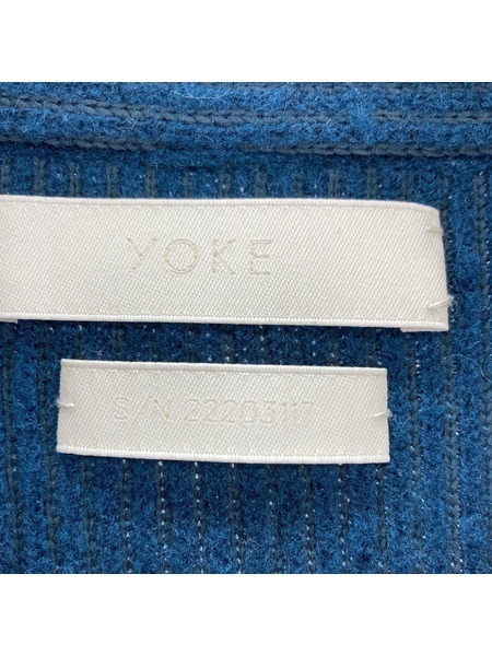 YOKE ジャケット 22AW KNIT CORDUROY COVERALL 3