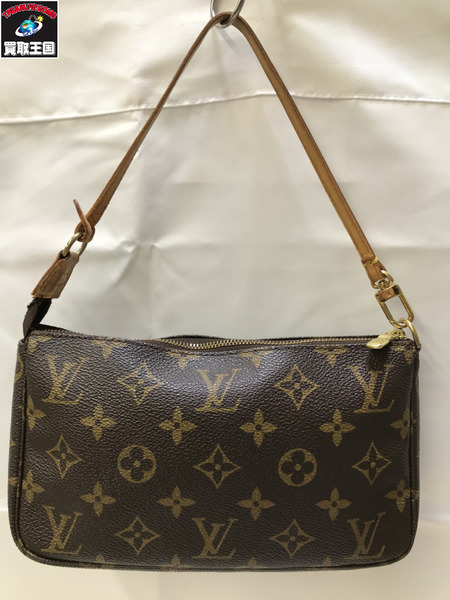LOUIS VUITTON ポシェットアクセソワール M51980 アクセサリーポーチ LV ルイヴィトン モノグラム ショルダーバック