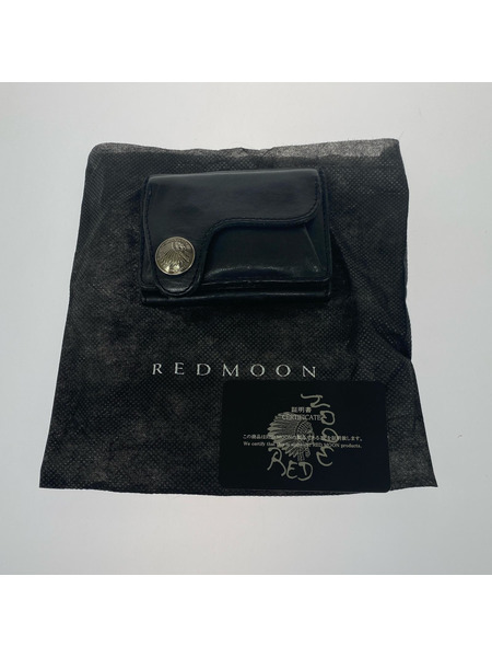 REDMOON コンパクトウォレット ショートウォレット 黒