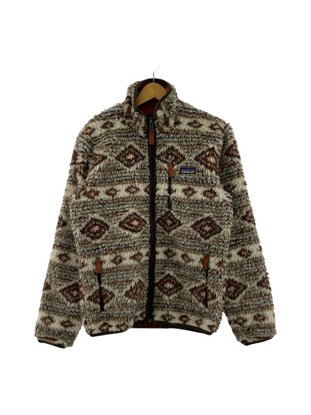 patagonia クラシックレトロX ネイティブ柄 フリースジャケット ベージュ (XS)[値下]