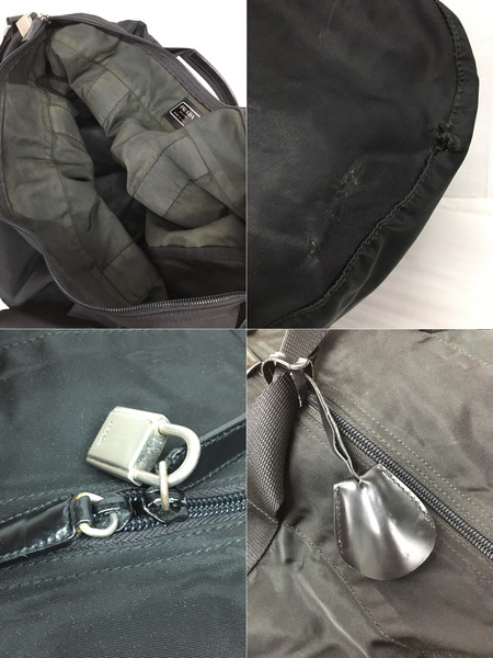PRADA 90-00s archive ボストンバッグ BLK｜商品番号