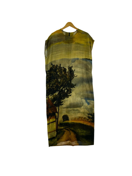 ANNTIAN シルクワンピース