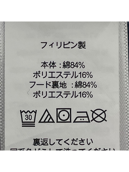 POLO RALPH LAUREN ポロベア プリントPOパーカー M ブルー