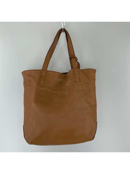 BURBERRY BLACK LABEL ソノ他バッグ リバーシブル トート カモxレザー