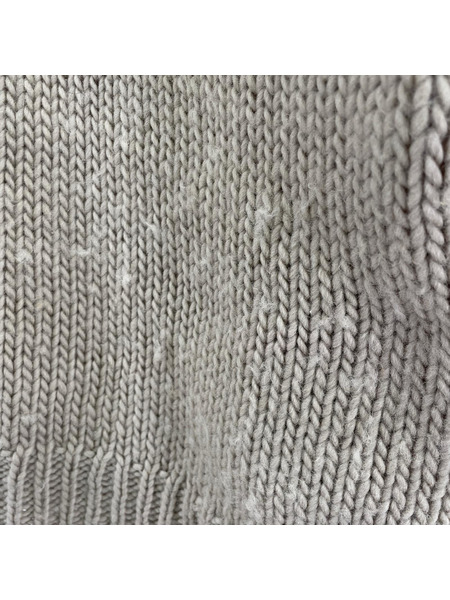 . ニット・セーター VUJA DE low gauge knit ivory