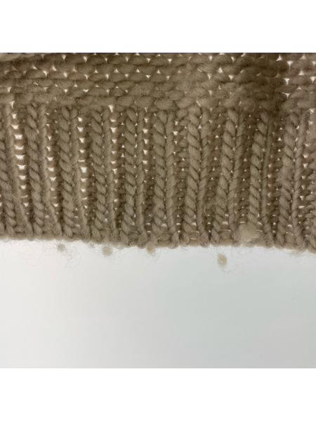 . ニット・セーター VUJA DE low gauge knit ivory