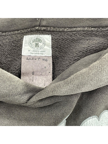 SAINT MICHAEL パーカー 21AW HOODIE FOCUS M
