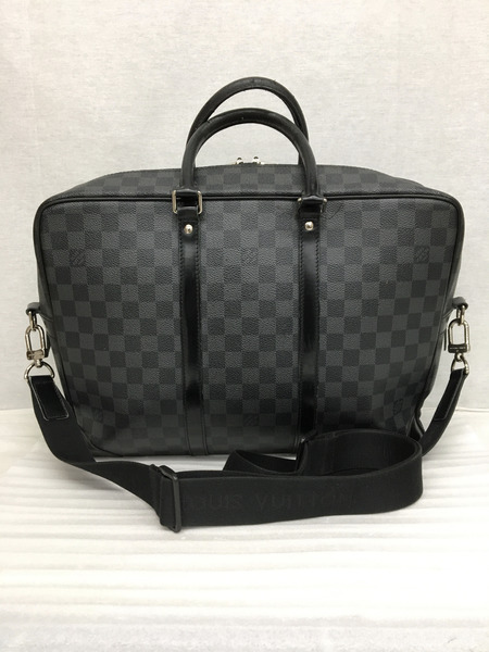 LOUIS VUITTON　ダミエグラフィット ポルトドキュマン ヴォワヤージュGM  N41123