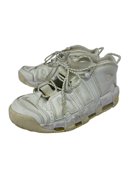NIKE スニーカー AIR MORE UPTEMPO 96 白 29.0cm