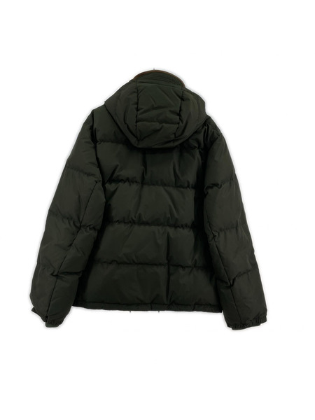 POLO RALPH LAUREN レザーパイピング ダウンジャケット L カーキ