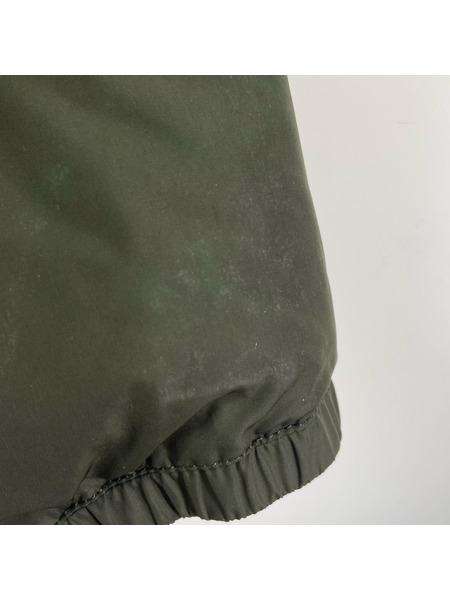 POLO RALPH LAUREN レザーパイピング ダウンジャケット L カーキ