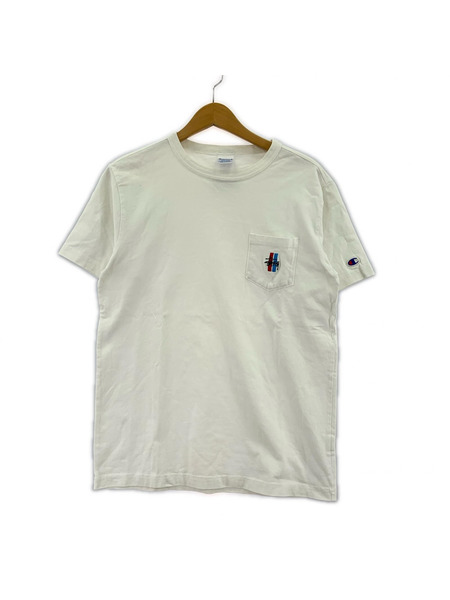 STUSSY Championボディ S/S TEE 白 (M)